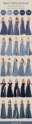Blue Bridesmaid Dresses In 2020 Blue Bridesmaid Dresses Dusty Blue Bridesmaid Dresses Azazie Bridesmaid Dresses