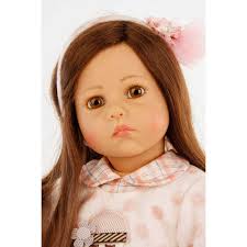 Schildkrot Elena Sauer Artist Doll With Mouse Toy 53cm