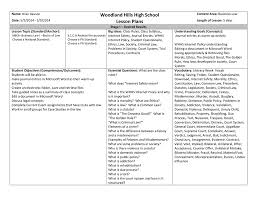 Woodland Hills High School Lesson Plans The making of a notation in a court or business record; woodland hills high school lesson plans
