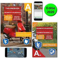 Bol Com Scootertheorie Boek 2021 Bromfiets Theorieboek Rijbewijs Am Nederland Met 20 Uur
