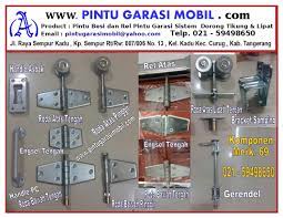 Biaya pasang rel garasi dumont : Pintu Besi Pintu Garasi Komponen Rel Dan Engsel Pintu Garasi
