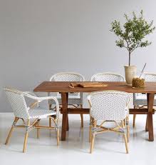 Bistrosessel Sorbonne Rattan Weiss Franzosische Mobel Shabby Chic Zimmer Wohnzimmer Dekor