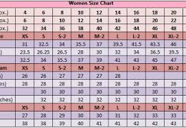 women measurement size chart dress size 10 measurements r