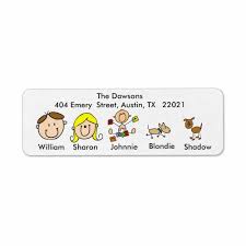 Personalized planners, notebooks, organization accessories & more designed to help you reduce stress and achieve goals. Customizable Family With 2 Dogs Address Labels Zazzle Com Address Labels Stick Figure Family Stick Figures