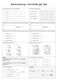 Einzigartiges mathe arbeitsblatter klasse 2 kostenlos. Arbeitsblatt Bruchrechnung Bruche Bruchteile Ggt Kgv Teil 2 Unterrichtsmaterial Im Fach Mathematik Bruchrechnen Mathe Formeln Mathematikunterricht