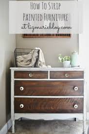 Get paint off wood furniture with a heat gun. How To Strip Painted Furniture