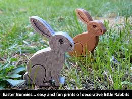 Für die kreation von eigenen 3d drucker vorlagen mit anschließendem downloaden können wir zum beispiel den online dienst tinkercad und das cad. Easter Bunnies By Muzz64 Easter Bunny Easter Egg Holder Bunny