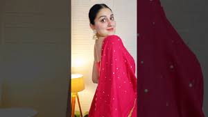 MEESHO RED ANARKALI 😍 worth it or not ?? #meesho #haul #ytshorts