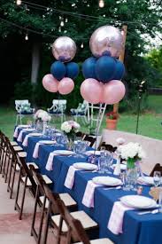 Rose Gold Balloons Gender Reveal Party Theme Gender Reveal Party Decorations Gender Reveal Decorations