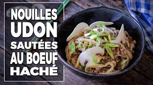 Nouilles Udon Sautees Au Boeuf Hache Special Confinement Le Riz Jaune Youtube En 2020 Nouilles Udon Udon Udon Recette