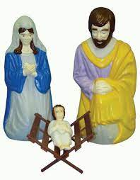 Outdoor Lighted Nativity Scene Set