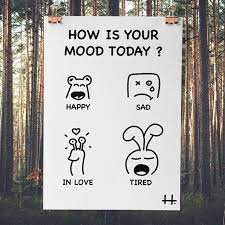 how is your mood comment below instamood illustration doodle art poster cute posters journal inspiration quotes designs coloriage paon