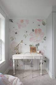 Little Girl S Farmhouse Bedroom Reveal Girls Room Wallpaper Girls Bedroom Wallpaper Pink Bedroom For Girls