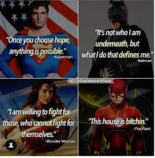 Inspiring Superhero Quotes Source Comic Book Resources Facebook