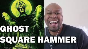 It's about ghost becoming big headed with fame and forgetting to spread satan's message, being reprimanded by the papa who came out of the screen. Amazing Reaction To Ghost Square Hammer Youtube