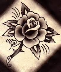 Black And Gray Rose Tattoo Black And Gray Traditional Yahoo Image Search Results Traditional Rose Tattoos Traditional Tattoo Rose Tattoo Design