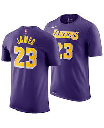 Lebron james (usa) currently plays for nba club los angeles lakers. Nike Men S Lebron James Los Angeles Lakers Icon Player T Shirt Reviews Sports Fan Shop By Lids Men Macy S