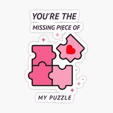 Not losing that one thing. Missing Piece Stickers Redbubble