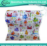 Cartoon PP Frontal Tape for Baby Diaper Raw Materials - PP ...