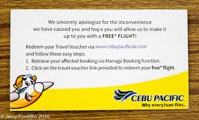 Cebu Pacific Travel Voucher Check Redeem