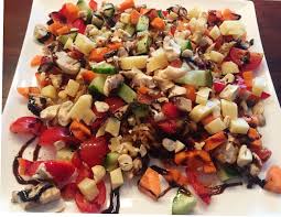 Fitnesssalat Mit Viel Eiweiss Und Vitaminen Gesunde Rezepte Abendessen Gesundes Abendessen Gesunde Rezepte