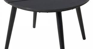 kleiner beistelltisch fur balkon garten und terrasse in zeitlosem schwarz unempfindlich und kombinierfreudig sch beistelltische tisch beistelltisch garten