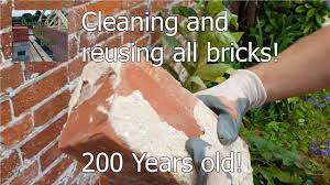 The mortar got a little messy and i can't seem to remove all of it. Cleaning And Reusing Bricks That Are 200 Years Old How To Youtube