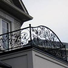 A platform projecting from the wall of a building and surrounded by a balustrade or railing or parapet. High Quality Balcony Railing Systems Installation In Toronto