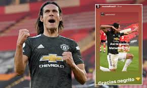 Check this player last stats: Edinson Cavani Apologises As The Fa Begin Lengthy Investigation Into Striker S Negrito Post Daily Mail Online