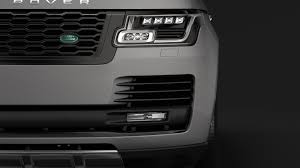 Range Rover Vogue Lwb L405 2018 3d Model Flatpyramid