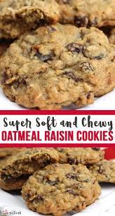 Soft And Chewy Oatmeal Raisin Cookies Recipe In 2021 Oatmeal Raisin Cookies Chewy Homemade Oatmeal Cookies Best Oatmeal Cookies