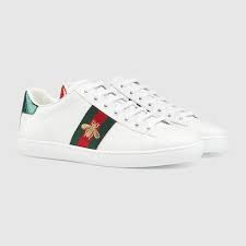 Discover the collection of gucci tennis 1977 sneakers at gucci.com. White Women S Ace Sneaker With Bee Gucci Us