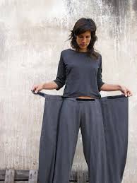 Unique Grey Womens Pants Origami Trousers 4 Way Pants Etsy Pants For Women Wrap Pants Wide Pants
