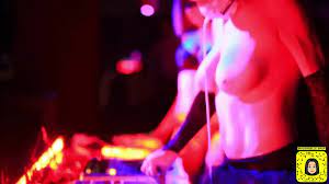 Naked On Stage: Topless DJ 