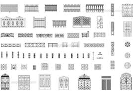 Dxf/dwg translator changes in converting archicad fills. Wrought Iron Railings 1 Dwg Free Cad Blocks Download