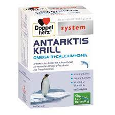 Krill Antarctic Omega 3 Calciu D3 B1 60 Capsule Doppelher Farmacia Tei Online
