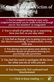 You Re Not Going Crazy 15 Signs You Re A Victim Of Gaslighting Gaslighting Emotional Abuse Narcissistic Behavior