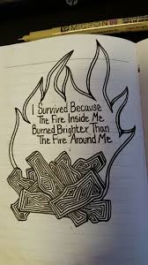 Started A Positive Affirmation Booklet Day 3 I Survived Because The Fire Inside Me Burned Bright Wonderful Words Hard Work Beats Talent Positive Affirmations