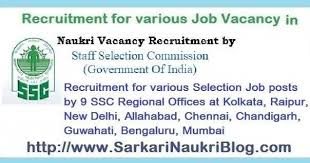 Recruitment Of Viiith Selection Vacancy Posts By 9 Ssc Regions Online Applications Are Invited From Eligible Candidates In 2020 Recruitment Western Region Job Posting