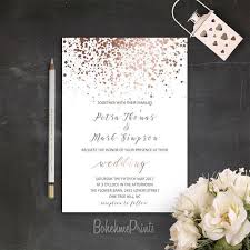 Black And Gold Wedding Invitations Templates Blush Gold Wedding Invitations Printable Rose Gold Wedding Etsy Gold Wedding Invitations Printable Wedding Invitations Wedding Invitations