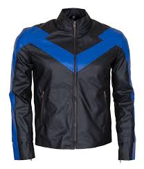 Nightwing Leather Jacket From Batman Arkham Knight Game