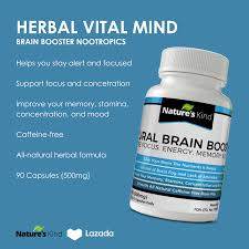 This award is based on euromonitor's market research of usana's retail value share among all supplement brands in the country.* Herbal Vitalmind Brain Booster Nootropics Increase Focus Energy Memory Clarity Best Brain Vitamin Supplement Lazada Ph