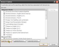 How To Make Use Of Research Feature In Microsoft Word 2007 Microsoft Word 2007 Word 2007 Microsoft