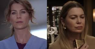 So it's clear that Ellen has gotten fillers and lip injections (which is  fine because it's her body, her choice) but do we think that the character  of Meredith Grey herself would