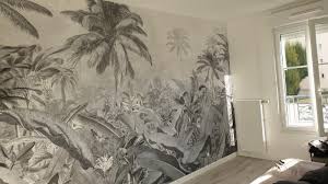 Photo Murale Amazonia Noir Blanc Intisse Komar L 400 X H 250 Cm Photo Murale Parement Mural Decor Noir Et Blanc