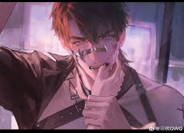 protagonist and caleb (love and deepspace) drawn by sanfu_qwq | Danbooru