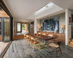 Tile ideas for dining room and kitchen floors. Best 11 Modern Dining Room Ceramic Tile Floors Storage Design Photos Dwell