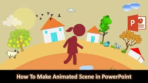How To Make Animated Scene In Powerpoint 2016 Motion Graphics Tutorial Powerpoint Animation Motion Graphics Tutorial How To Make Animations