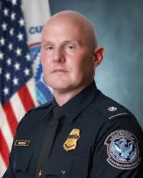 New U.S. Customs and Border Protection Albuquerque Port Director Jeremy  Brodsky sworn in during change of command ceremony