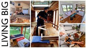 Tansu steps have become a very popular tiny house stair option due to their multifunctional design. Top Transforming Multifunctional Furniture Ideas For Tiny Homes Youtube